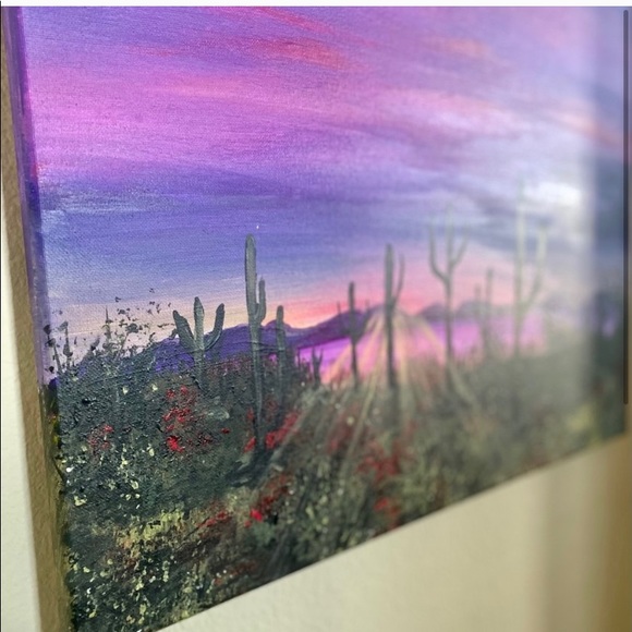 Desert painting - Picture 2 of 2